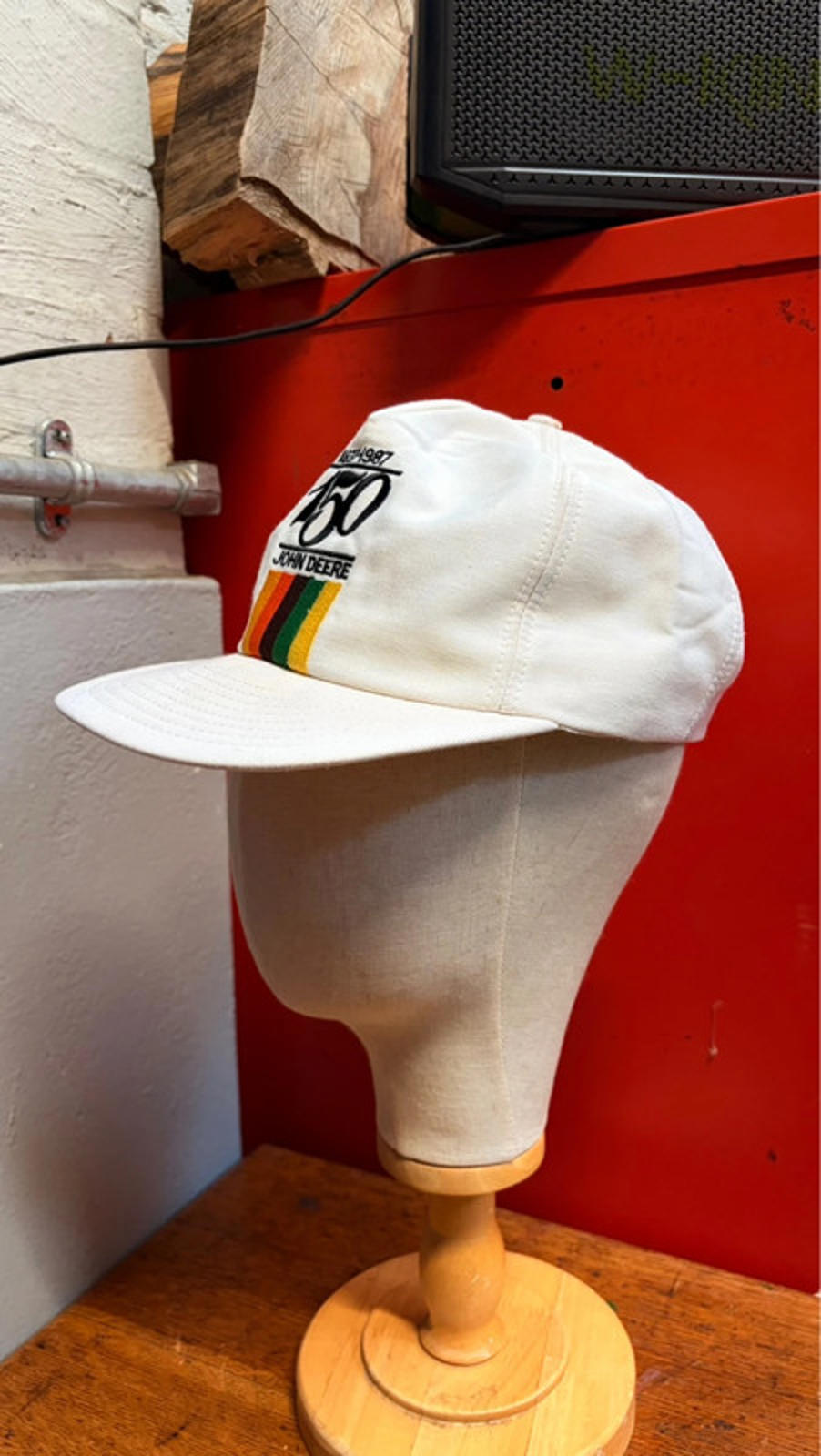 Vintage 1987 John Deere 150th Anniversary Cap - Embroidered Hat