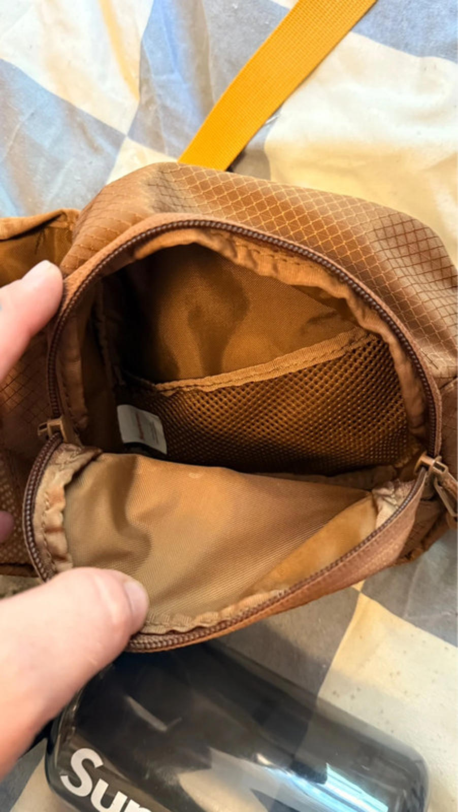 Supreme Box Logo Patch Bag & Bottle