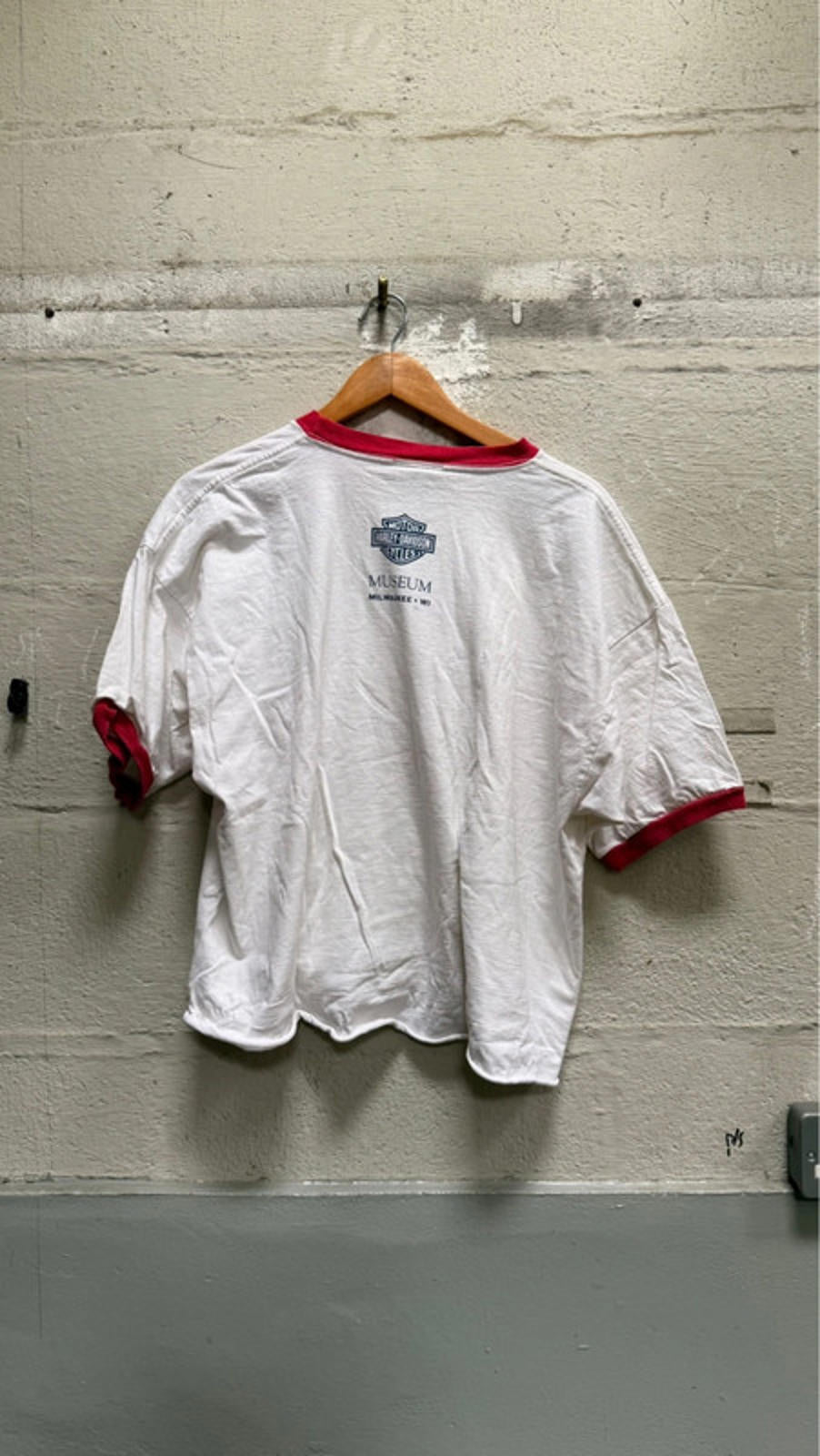 Vintage Harley Davidson Ringer Tee