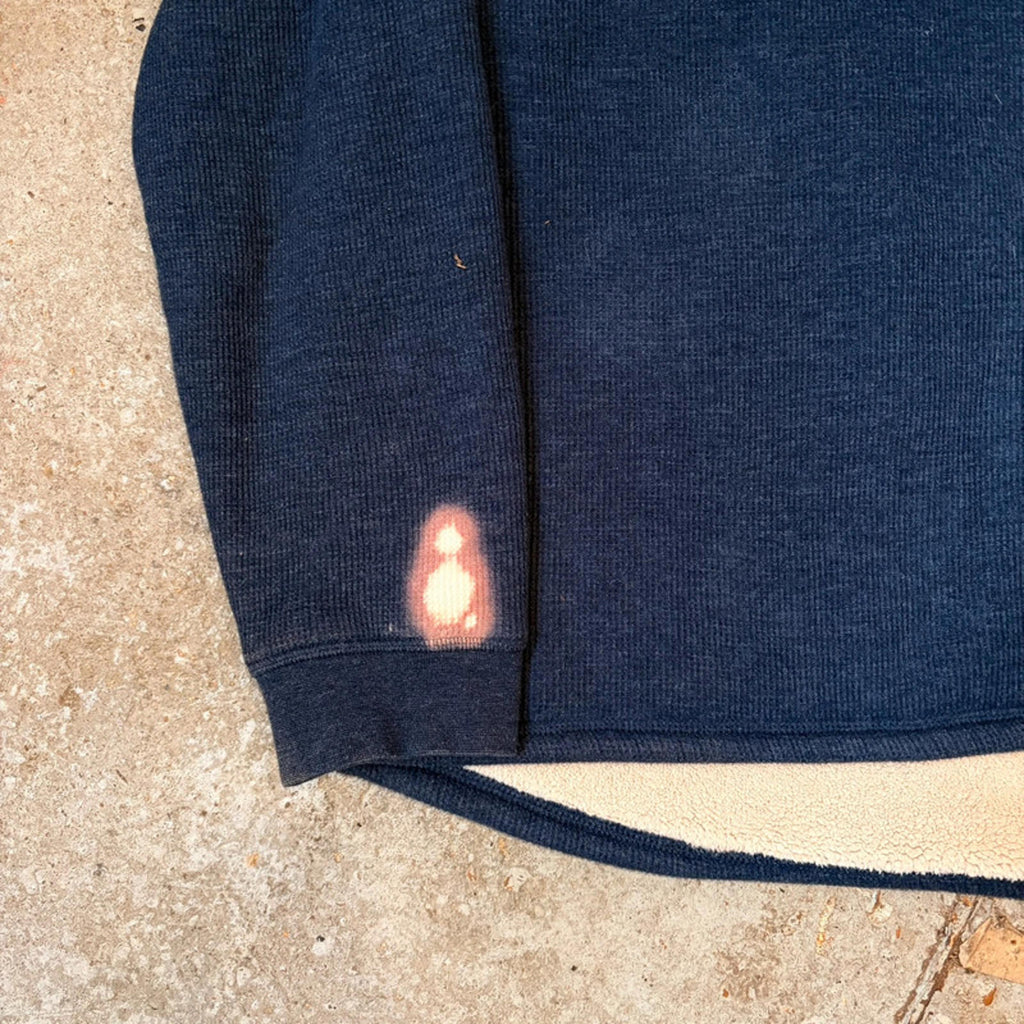 Lee Sherpa-Lined Waffle Knit Henley