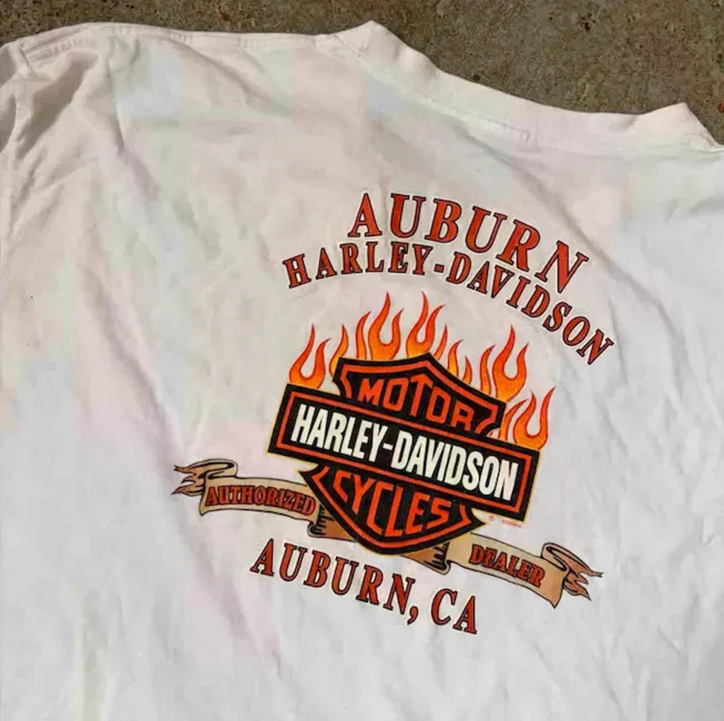 Vintage Harley-davidson Long Sleeve T-shirt